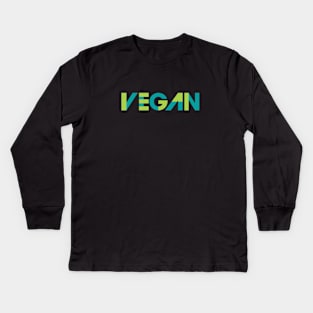 Vegan Kids Long Sleeve T-Shirt